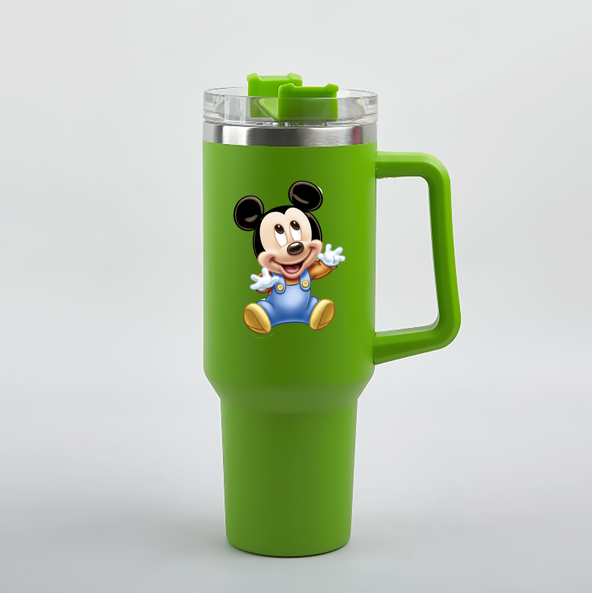 （画像用） ミッキーマウス Mickey Mouse 1200mL車用タンブラー（カラープリント）